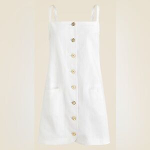 J.Crew NWT linen mini dress, sheath style, 100% linen